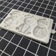 thumbnail image 5 of Moldes de fondant de Navidad, muñeco de nieve, Papá Noel, reno, caramelo de silicona, molde de chocolate, herramienta para hornear, moldes de arcilla para Navidad, cumpleaños, Año Nuevo, suministros Namotu JQWJ345, 5 of 5
