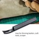thumbnail image 2 of Cuchillo De Corte De Cuero, Cuchillo De Artesanía De Talla Profesional Duradero Portátil, Multiusos De Alta Resistencia Para Manualidades De Cuero De Trabajo De Arte DIY ANGGREK BFJY04, 2 of 8