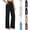 05# Black, variant on Women Cotton Linen Pants 2026 Spring Summer Gauze High Waisted Straight Leg Trousers Beach Casual Vacation Pant Beige XL