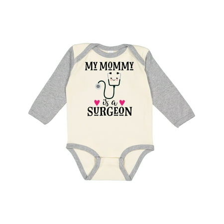 

Inktastic Surgeon Mom Baby Gift Gift Baby Girl Long Sleeve Bodysuit