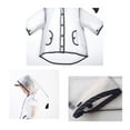 thumbnail image 4 of Genuiskids Hooded Transparent Raincoat Girl Boys Rain Coat Hooded Outdoors Clear Waterproof Kids Toddler Children's Rainwear Protective Covers 1-10T, 4 of 4