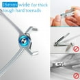 thumbnail image 6 of Oversized Nail Clippers for Thick Toenails or Tough Fingernails, Stainless Steel Toenail Fingernail Clipper Cutter Trimmer, 2 Pieces, 6 of 6