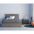 thumbnail image 1 of Nexera Ensemble de Chambre 3 Pcs avec Cadre de Lit, Gris, Full, 1 of 7