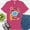 Berry, variant on Summer Pool Party Shirt | Cute Beach Vibes Graphic Tee for Vacation , Berry, 3XL