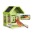 thumbnail image 1 of Comedero inteligente para pájaros Birdfy con cámara, metal, energía solar, 1 of 9