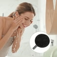 thumbnail image 5 of Unique Bargains 1 Pc Round Facial Sponges 4.72"x4.72" Black, 5 of 6