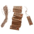 thumbnail image 2 of Gift Tags Christmas Gift Tags For Gift bels 100pcs. Gift Tags With Brown, 2 of 8