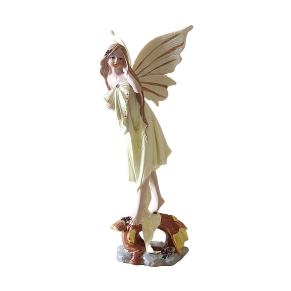 Lazsy Angel Garden Statue Cabinet Decorative Commemorative Sculpture Pool Pond Figures Animal