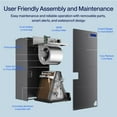 thumbnail image 5 of DELLA 34,000 BTU Ducted Central AC with Air Handler, Heat Pump Inverter System, 19 SEER2 230V, Wired Controller, Two-Stage Compressor, Pre-Charged, Alexa & Wifi Control, 15kW Heat Kit, 5 of 7
