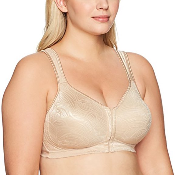 Women's Playtex USE525 18 Hour Posture Bra (Nude 46DDD)