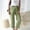 Green 1, variant on JJHGVB Linen Pants Women High Waisted Pants Women's Straight Pants Elastic Waist Casual Pants Pants With Pockets Drawstring Pants Women Summer Pants Beige L
