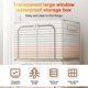 thumbnail image 1 of Foldable PVC Household Storage Box Large Capacity Transparent Clothes Organizer Storage Container for Toy and Blanket Household Items, 1 of 5