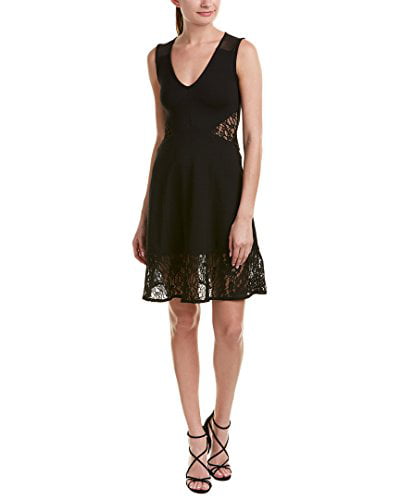 French Connection Womens Tatlin Beau Jersey Fit and Flare Dress