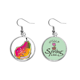 thumbnail image 1 of Comida pera Mexicon cultura elemento ilustración Colgante decorativo temporada pendientes de primavera joyas Unbranded M, 1 of 3