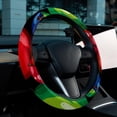 thumbnail image 6 of Fruit Steering Wheel Cover, 14.5 Inch, Printing, PVC Leather, Auto Accessories for Car Wheel Covers, 6 of 6
