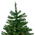 thumbnail image 5 of Northlight Clear Prelit Incandescent Green Hinged Pine Christmas Tree, 9', 5 of 7