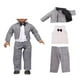 thumbnail image 1 of 3 Unids / Set Ropa de Muñeca Gris para Muñeca de 18 Pulgadas Accesorios de Muñeca Americana Yotijar Traje de muñeca de 18 pulgadas, 1 of 10