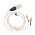 thumbnail image 1 of 4 Pin XLR Male Cable, Headphone Cable Replacement Professional 1.2m/3.9ft Gold Plated Plug  for  HD820, 1 of 8