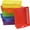 Bright Color, variant on 6 Pack Plastic Paper Trays 13.58x10.6x3.14 Inch, Stackable Classroom Storage Bins for Letter/A4 Documents, Desk Organizers with Handles – Boho