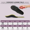 thumbnail image 4 of DACAT Orthopedic Insoles Flat Foot for Plantar Fasciitis, Metatarsal Pain, Arch Support Orthopedic Insoles for Men & Women, 4 of 7