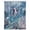 Mist Blue Gray Blue, variant on Purple Octopus Coastal Waterproof Fabric Shower Curtain,Summer Beach Seahorse Jellyfish Coral Waterproof Fabric Shower Curtain for Bathroom Bathtubs Shower Curtains with 12 Hooks Small 36x72in