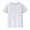 White, variant on Men's Workout Running Athletic Gym T-Shirt Breathable Performance Tee for Active Comfort Fit Training Top Mens T-Shirts Solid Color Sleeve Casual Crew Neck Basic Tees