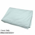 thumbnail image 5 of Retro Floor Pillow Lounger Cover, Big White Dots Spots Little Circles Shabby Pastel Colors Symmetrical Monochrome, Nap Mat Printed Fabric Case for 5 Pillows, 88" x 36", Pale Blue White, by Ambesonne, 5 of 5