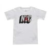 Jordan Nyc Jumpman Baby Boys Active Shirts & Tees Size 3T, Color: White/Red/Black