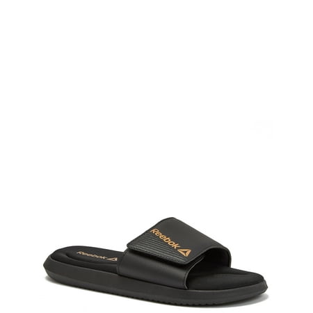 

Reebok Women s Memory Foam Adjustable Strap Comfort Slide Sandal
