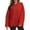 Red, variant on Plus Size Long Sleeve for Womens Oversized SweatShirts Pullover Long Sleeve Hoodies Fall Outfits 2025 Clothes