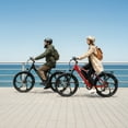thumbnail image 2 of EMMO Monta Pro Electric Bike for Adults - 48V 748Wh UL Certified 26" Mountain Commuter Ebike - Grey - Turn Signals, Dual Suspension, 2 of 17