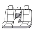 thumbnail image 3 of Covercraft Industries, LLC SSC8485CABN COVERCRAFT CARHARTT SEATSAVER SECOND ROW - CARHARTT BROWN, 3 of 3