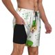 thumbnail image 2 of Fotbe happy dog. St. Patricks Day Traje de Baño para Hombre – Shorts de Natación de Secado Rápido con Forro y Bolsillos-XX-Large, 2 of 6