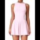 thumbnail image 1 of Vestido de Golf y Tenis para Mujer con Sujetador Incorporado, Pantalones Cortos con Cremallera, Corte Entallado, Falda Deportiva con Bolsillos Rosa M, 1 of 10