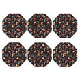 thumbnail image 2 of Gaeub Cute Animals Print 6 Pcs Leather Coasters for Drinks ,Drink Coasters Sets,Drink Table Cup Coasters for Living Room Kitchen Coffee Decor,Octagon, 2 of 7