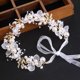thumbnail image 5 of Corona de cabeza para niños, corona de flores para el cabello, corona de flores, tocado de niña, coronas para niñas, Tiaras de flores, círculo HH01, 5 of 5