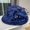 Navy Blue, variant on Yoyauz Kentucky Church Derby Dress Clock Hat Sweet Cute Floral Bucket Hat