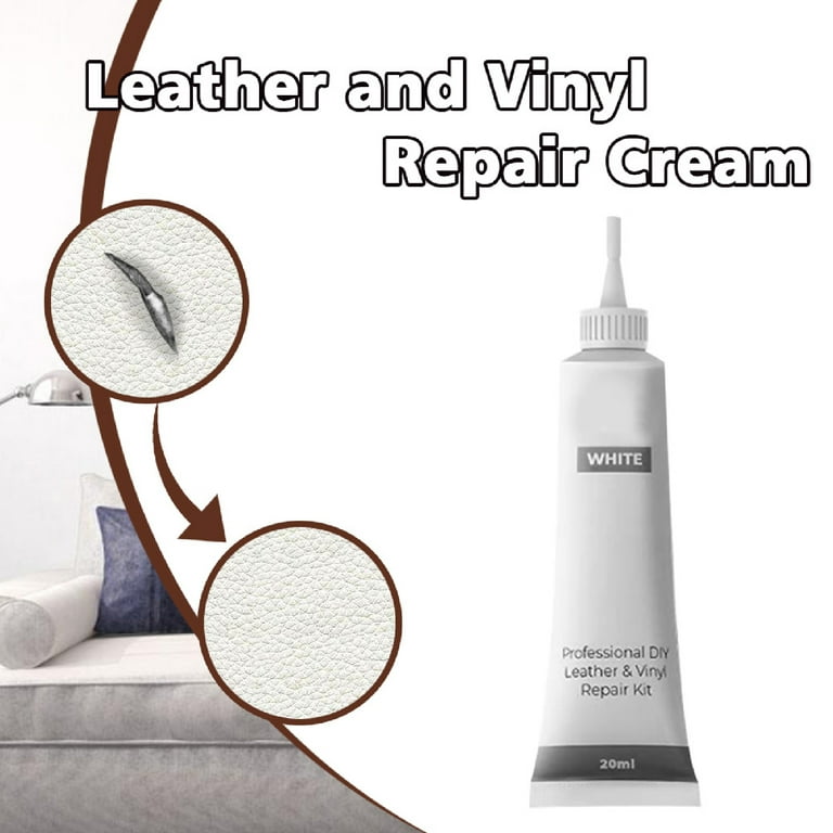 Bcloud Refurbishing Cleaner 20ml Faux Leather Repair Cream Coloring Agent  for Car Seat