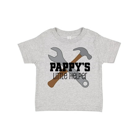 

Inktastic Pappy s Little Helper Grandchild Gift Toddler Boy Girl T-Shirt