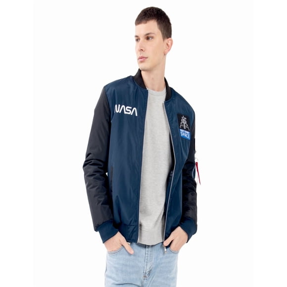 Chamarra Quarry Bomber Regular fit NASA Para Hombre