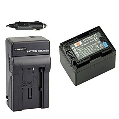 dste bp-727 fully decoded li-ion battery + dc131 travel and car charger adapter for canon cg-700 vixia hf r32 hf r40 r42 r50 r52 r300 r400 r500 m50 m52 m500 r30 r62 r66 slr cameras as bp-727f bp-718