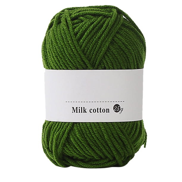 Hilo de algodón suave con leche para tejer a crochet,hilo de 4 hebras para tejer a dos agujas,hilo para manualidades DIY,hilo para tejer suéteres,bufandas,gorros,bolsos,muñecas,accesorios de