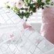 thumbnail image 5 of Cortina transparente bordada, cortina de gasa para ventana, para balcón, dormitorio, comedor, 100x200cm, rosa, 1 pieza Advancent LF0160-04B, 5 of 7