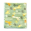 Parent's Choice Plush Reversible Safari Unisex Polyester Baby Blanket