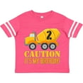 thumbnail image 3 of Inktastic 2nd Birthday Construction Truck, Cement Mixer 2 Years Old Boys or Girls Toddler T-Shirt, 3 of 5