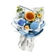 thumbnail image 4 of Ramo de flores de crochet ya hecho a mano tejido mixto acabado hecho a mano para Azul, 4 of 9