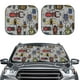 thumbnail image 2 of Fotbe Bright Insects Juego de 2 Piezas de Parasoles para Parabrisas | Bloqueador Solar para Auto | Accesorios Plegables para Protección Solar Interior-Small, 2 of 6