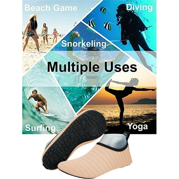 todaysunny Water Shoes Men Women Water Socks Aqua Shoes Socks Barefoot Skin  Shoes Yoga Shoes Quick Dry Camo Dive Surf Swim Beach Shoes : 