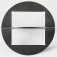 thumbnail image 6 of Pemberly Row Black Iron Small Gunmetal Geometric Decorative Object, 6 of 10