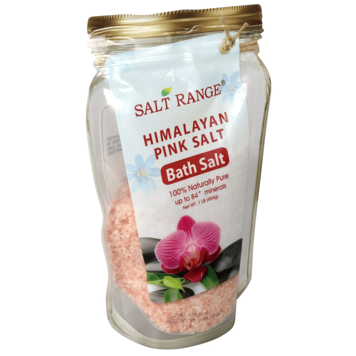 Bath salt - Pink Salt - Bath spa - 16 oz. Bag - 2 Pack